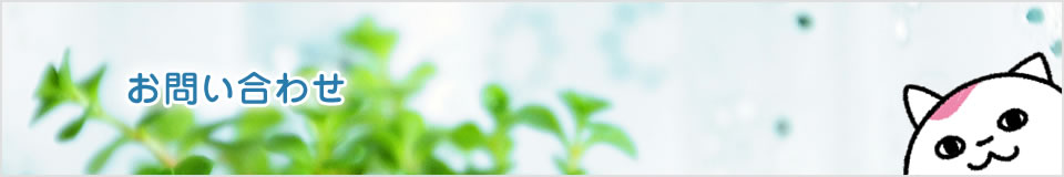 お問い合わせ
